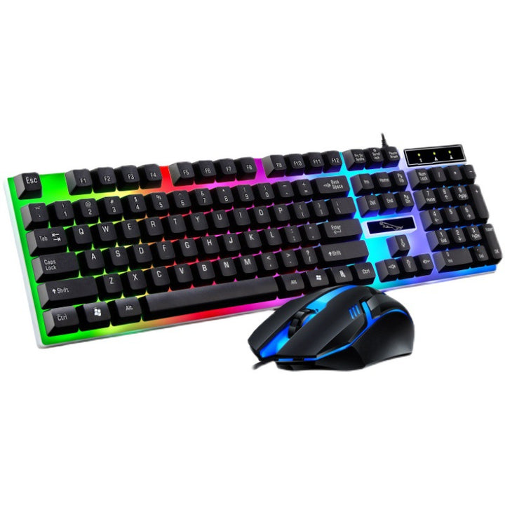 RGB Gaming Keyboard and Precision Mouse Set Bowlift