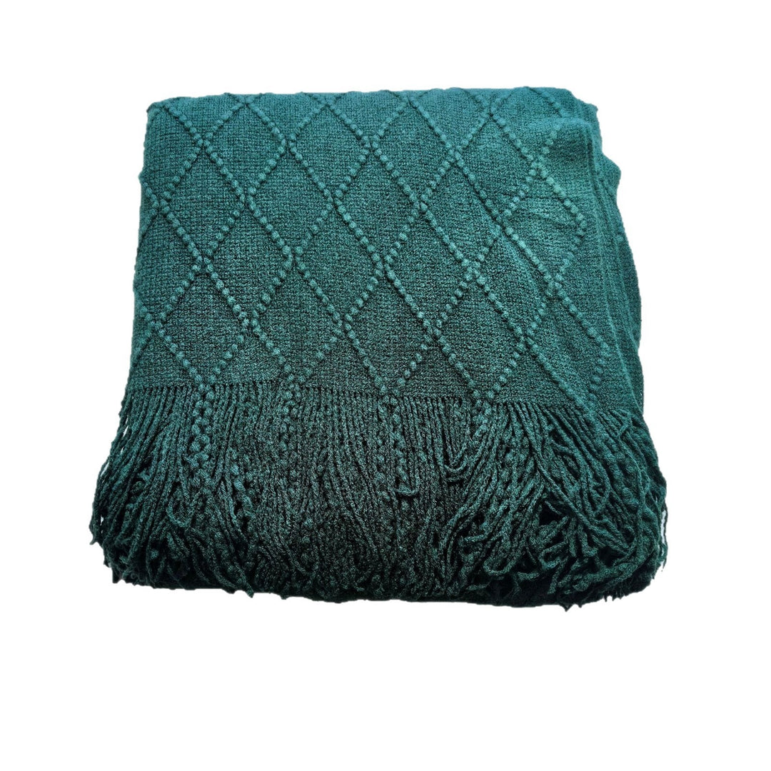 Luxurious Textured Knit Scarf Bowlift