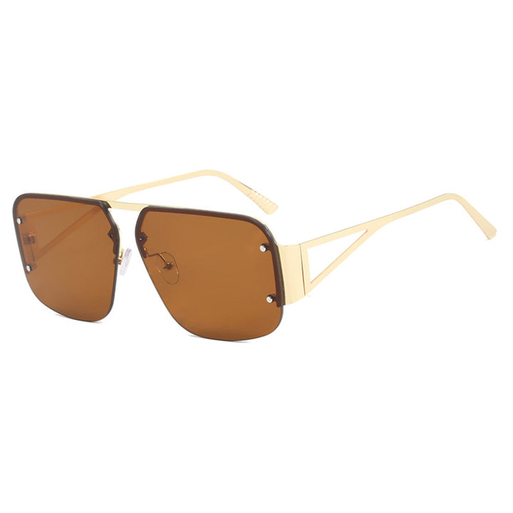 Women’s optical glasses with elegant, geometric design and high-quality metal frame Bowlift