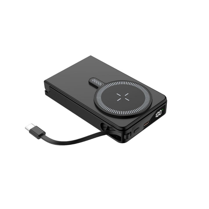 Portable power bank with fast induction charging function and digital battery level display Bowlift