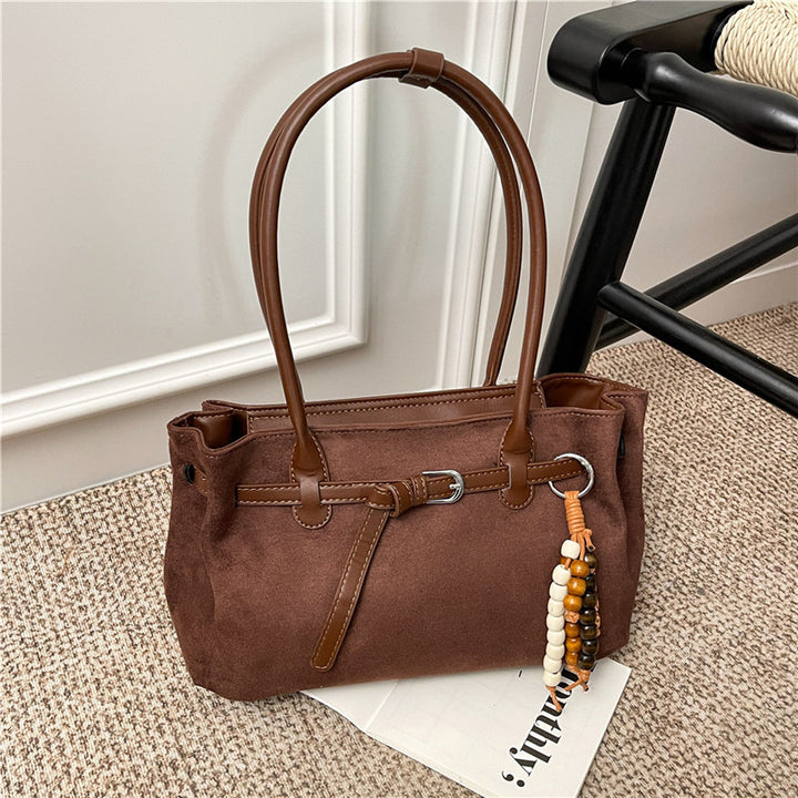 Suede Tote Bag Bowlift