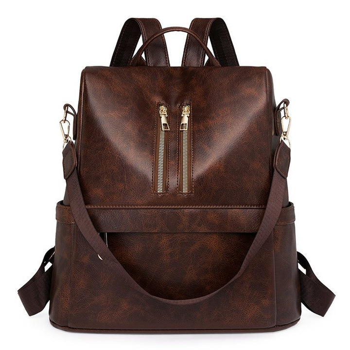 Versatile Vegan Leather Backpack Bowlift