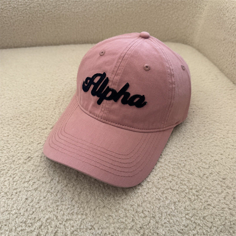 Men's Embroidered Cap Bowlift
