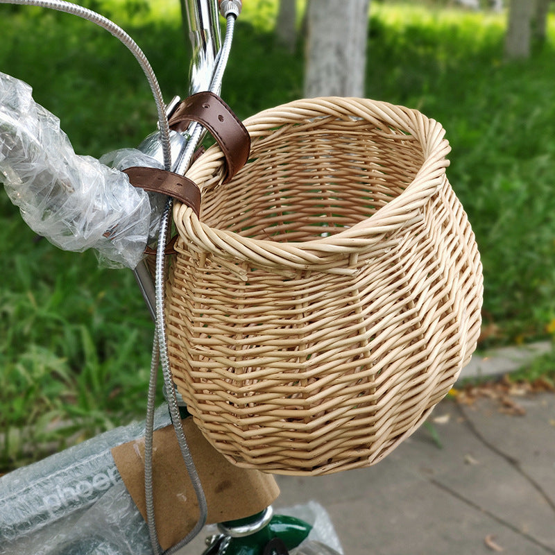 Woven Bicycle Storage Basket Bowlift