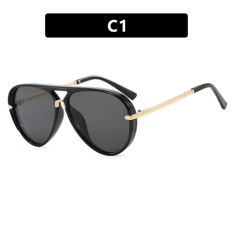 Women's fashion pilot sunglasses with elegant metal accents Bowlift