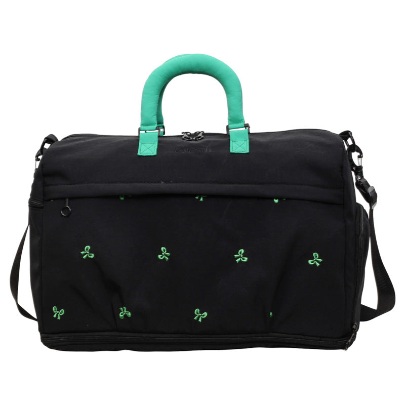Versatile Embroidered Duffel Bag Bowlift