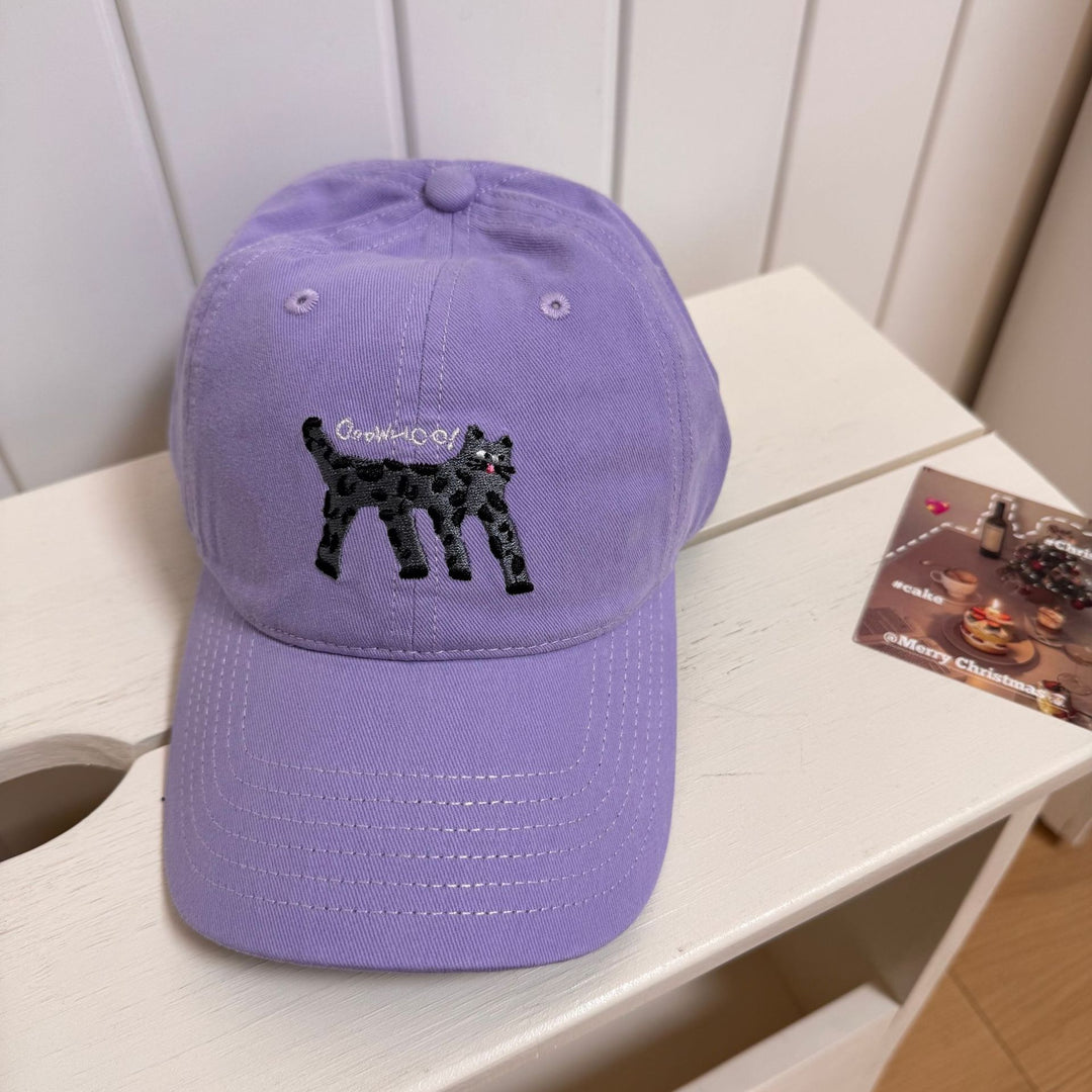 Women's Cute Graphic Embroidered Baseball Cap Bowlift