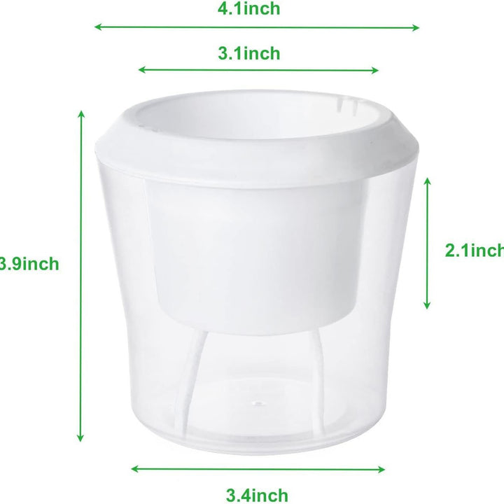 Self-Watering Planter Pot Set Bowlift
