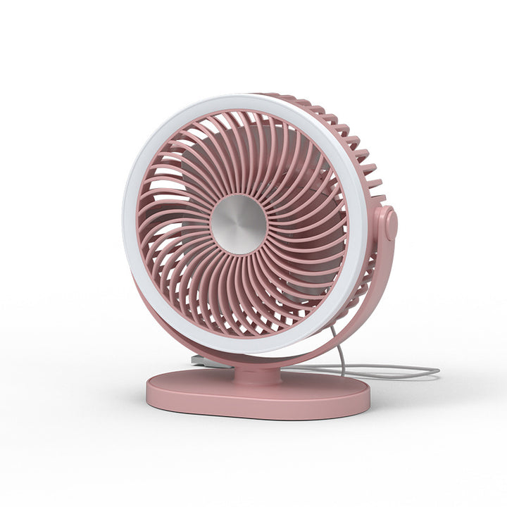 Ladies Portable USB Table Fan with Adjustable Head and Stylish Design Bowlift