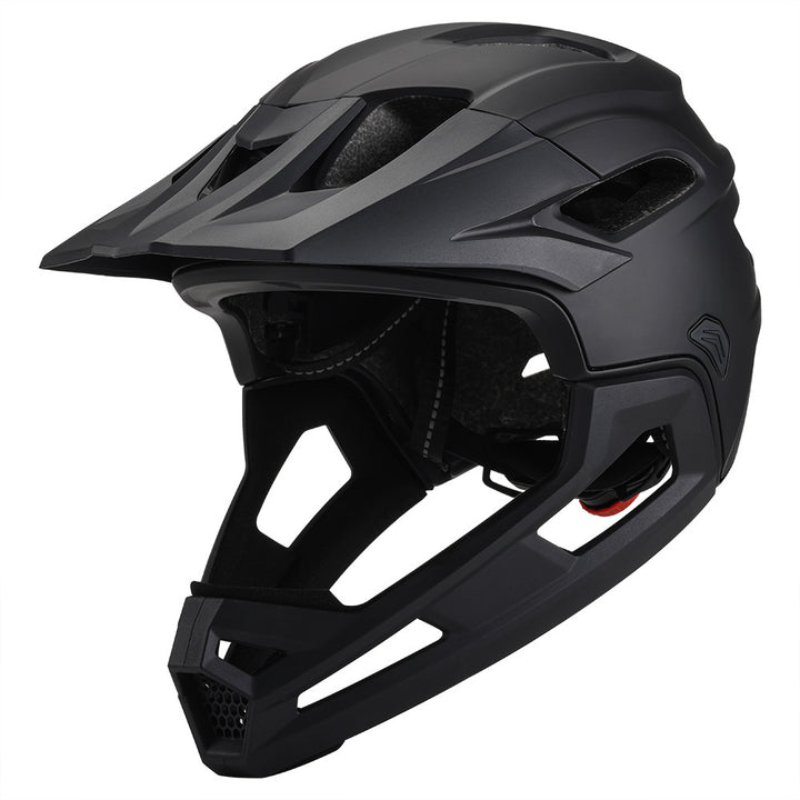 Full-Face Mountain Biking Helmet Bowlift