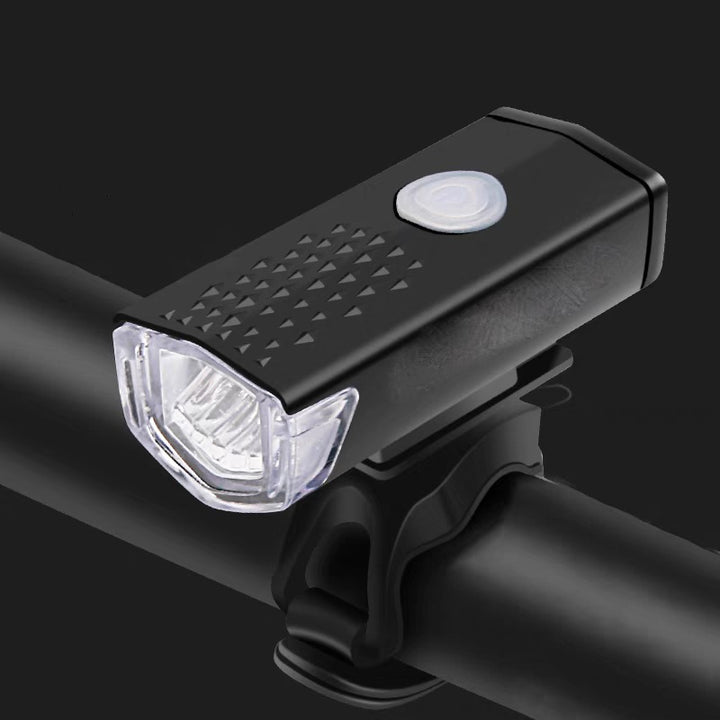 Rechargeable USB Bike Front Light with Adjustable Silicone Strap Bowlift