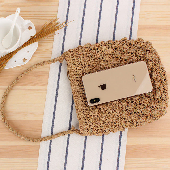Handmade Macrame Tote Bag in Boho Style Bowlift