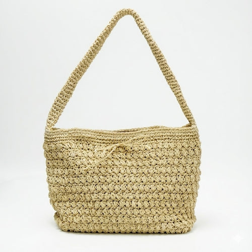 Fashionable Macrame Shopper Bag Bowlift