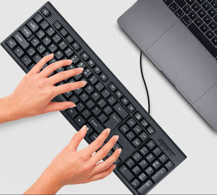 Wired Keyboard and Mouse Set Bowlift