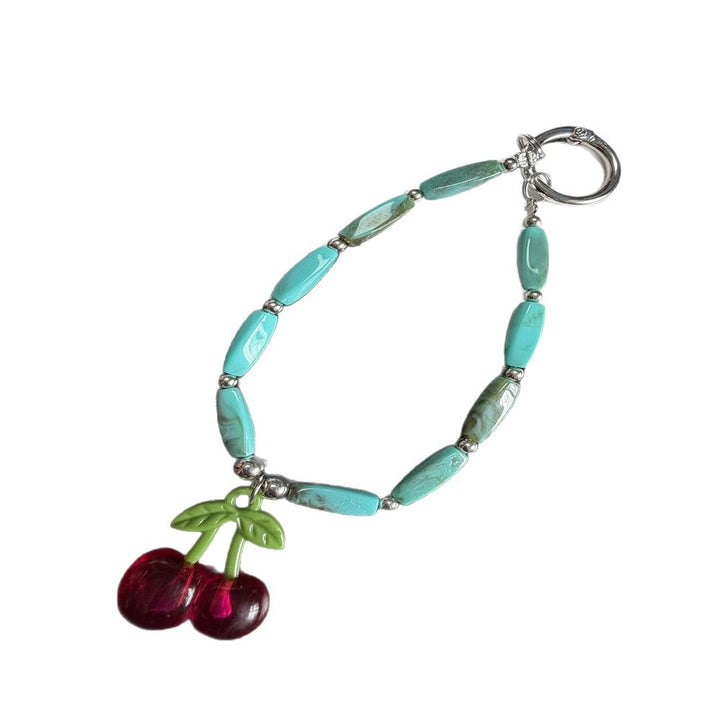 Charming Cherry Pendant Bracelet Bowlift