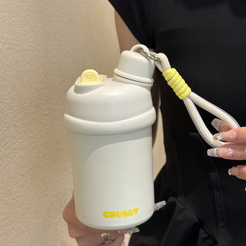 Women's practical sports drinking bottle Bowlift