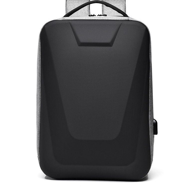 Elegant backpack with innovative hardcase Bowlift