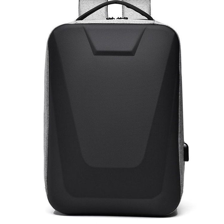 Elegant backpack with innovative hardcase Bowlift