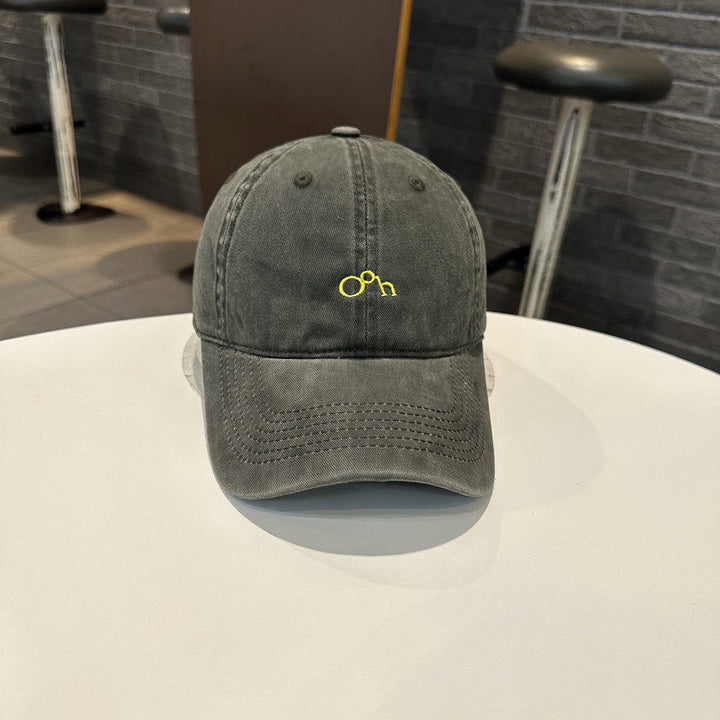 Men's Casual Soft Cotton Adjustable Baseball Cap Bowlift