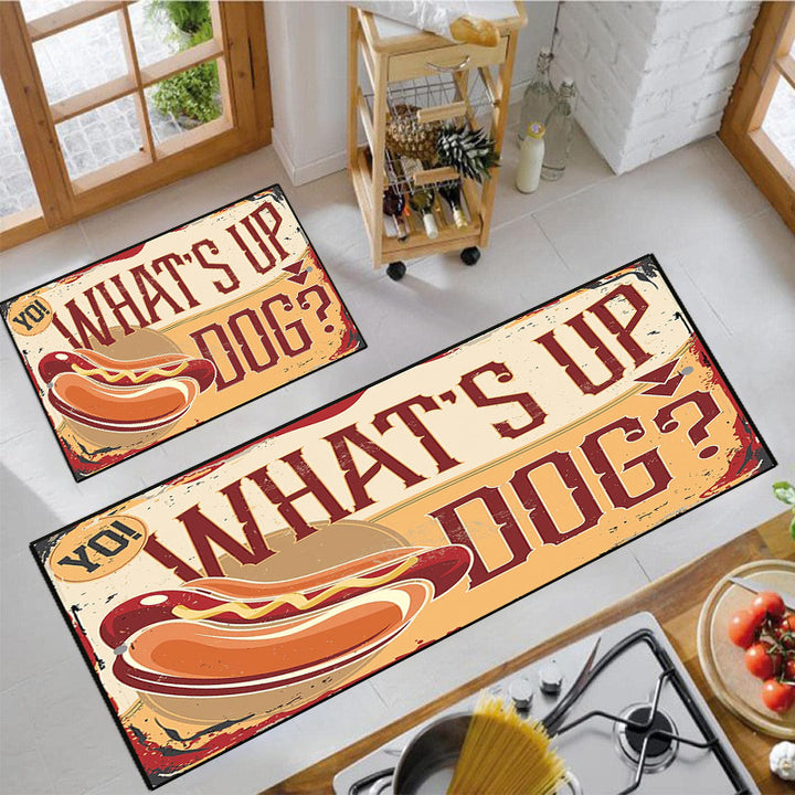 Fun Snack-Themed Kitchen Mat Bowlift