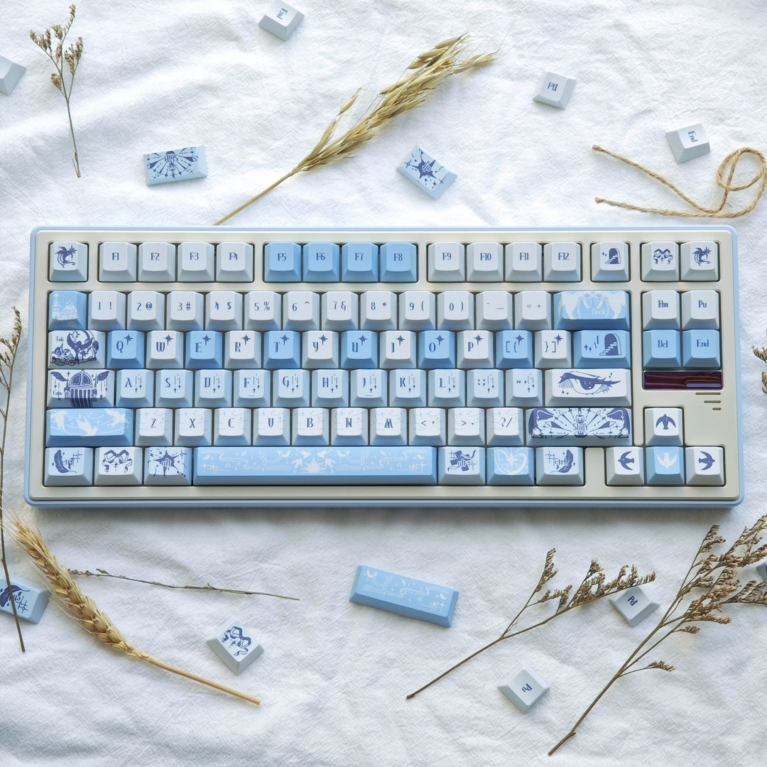 Aesthetic Mechanical Keycap Set Bowlift