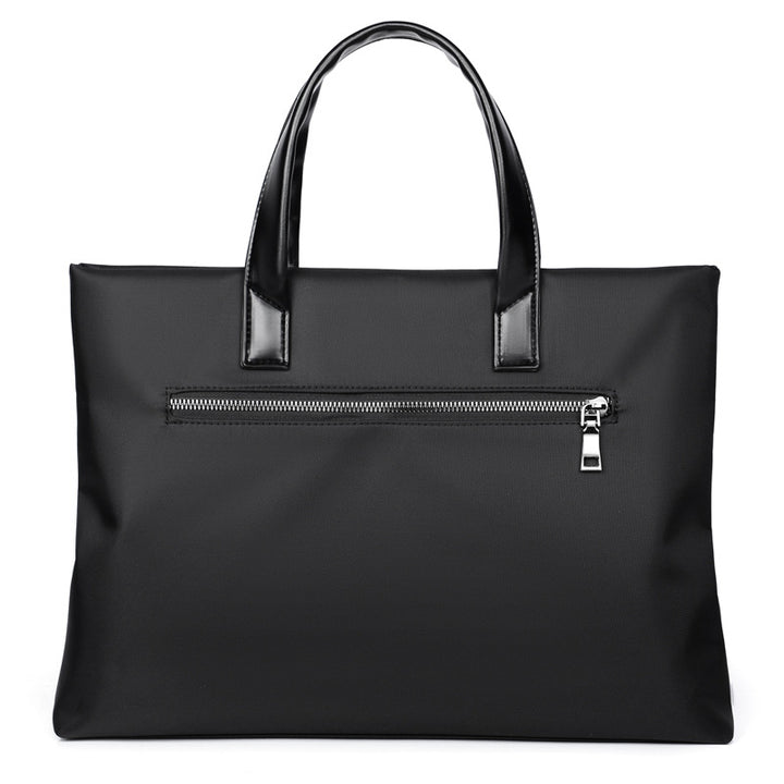 Business bag with sturdy zipper and stylish grip areas Bowlift