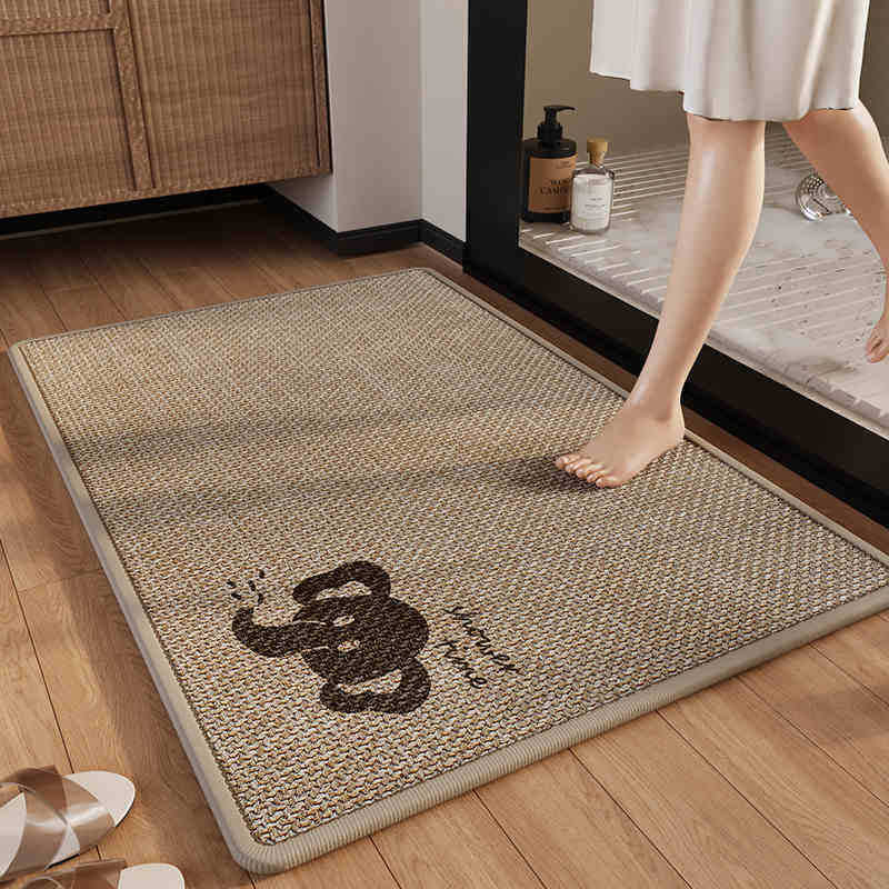 Soft Plush Bathroom Mat Bowlift