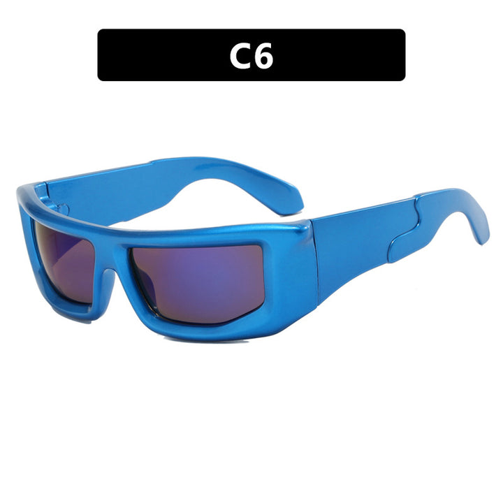 Women's sporty sunglasses with wide frame and polarized lenses Bowlift