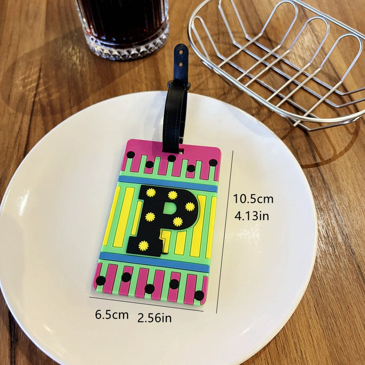 Customized Monogram Luggage Tag Bowlift