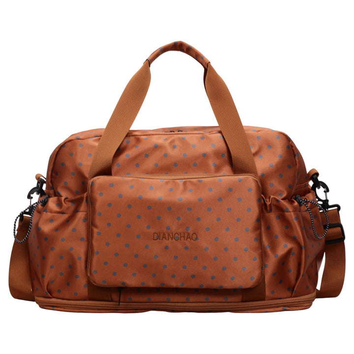 Stylish Polka Dot Overnight Duffle