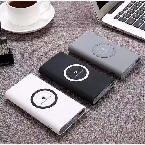 Power bank with wireless charging function and intelligent battery status display Bowlift