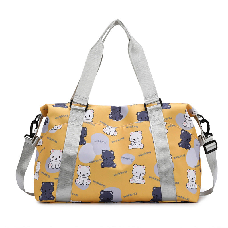 Cute Graphic Design Travel Duffle Bag