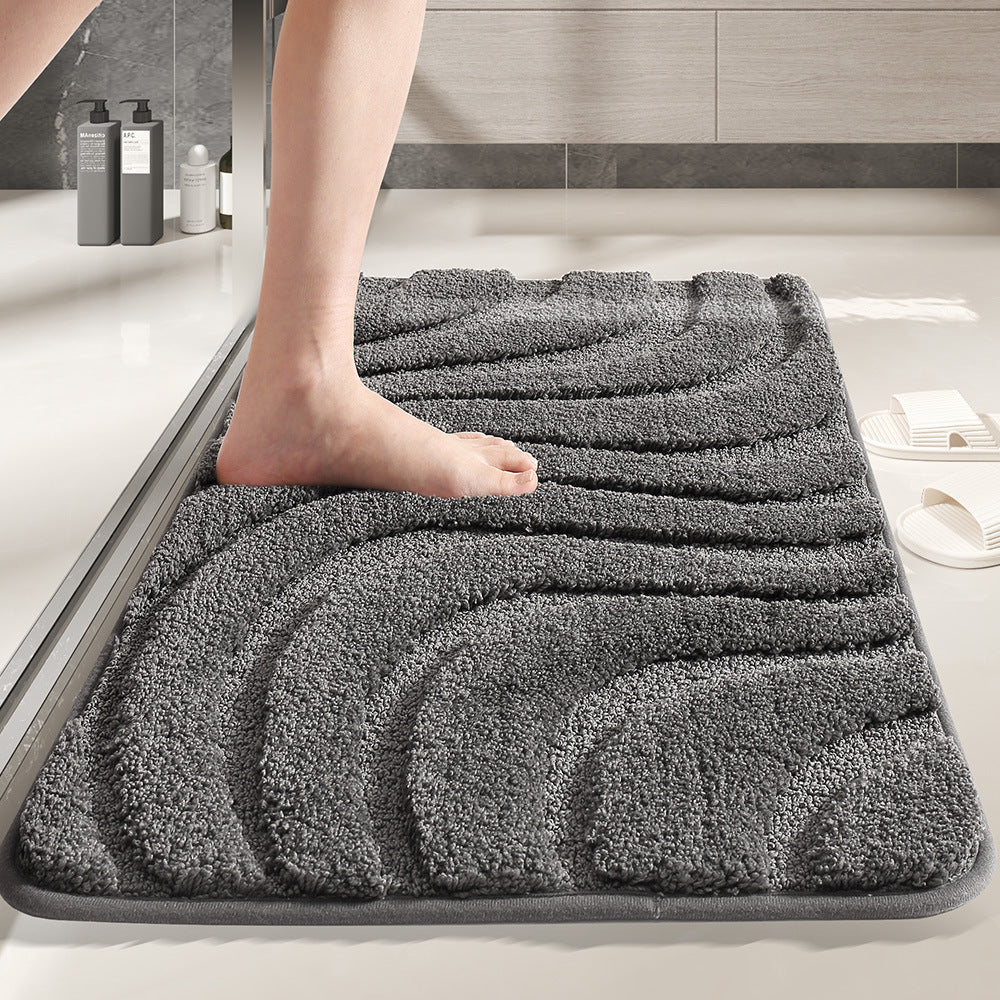 Textured Non-Slip Luxury Bath Mat Bowlift