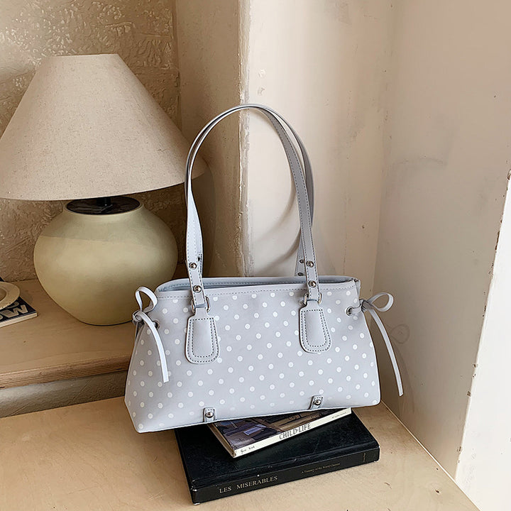 Trendy Polka Dot Handbag Bowlift