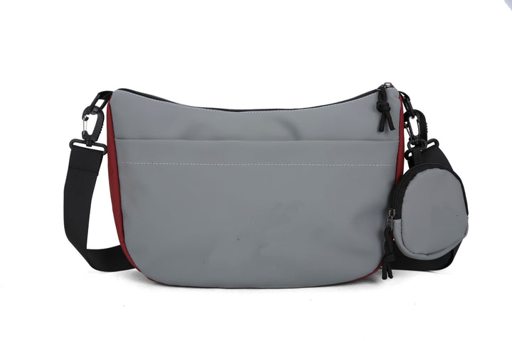 Practical shoulder bag with additional compartments Bowlift