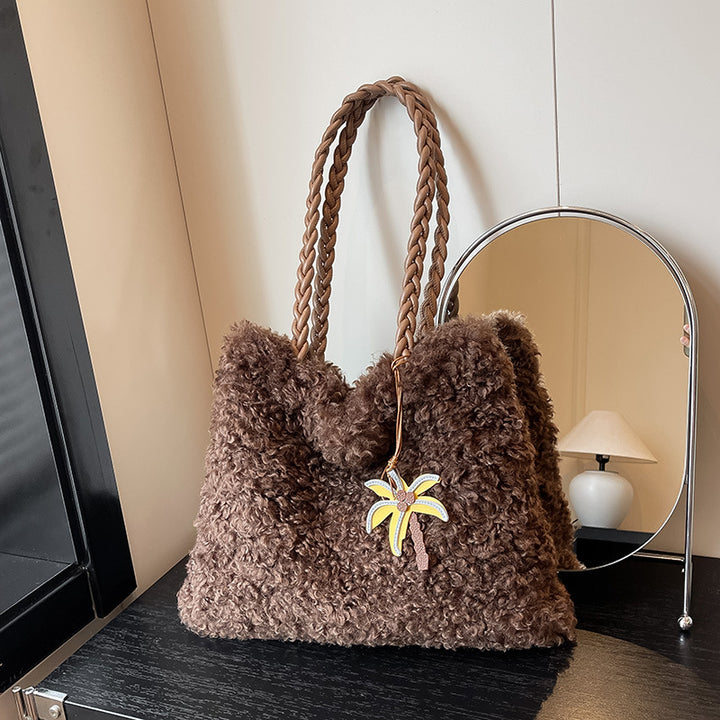 Cozy Textured Tote Bag