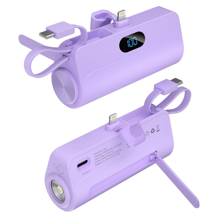 Portable power bank with integrated speaker Bowlift