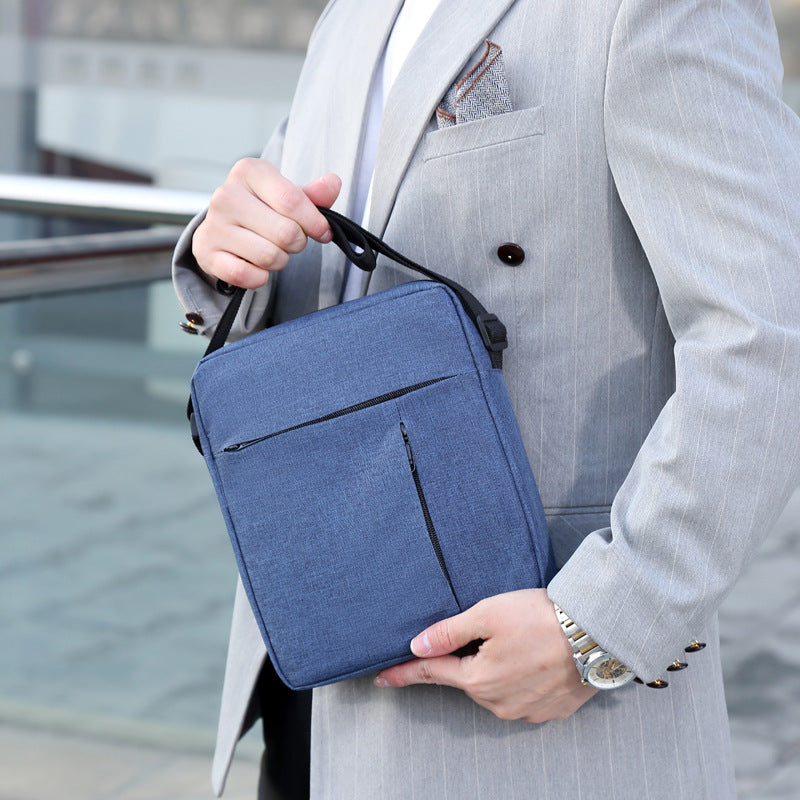 Multi-Pocket Crossbody Messenger Bag Bowlift