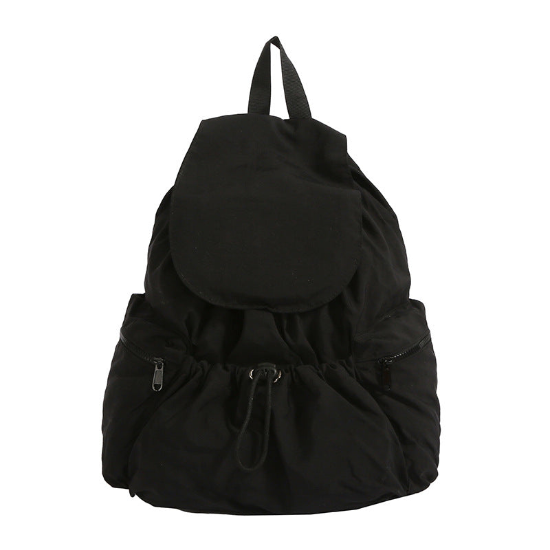 Casual Drawstring Closure Backpack Bowlift