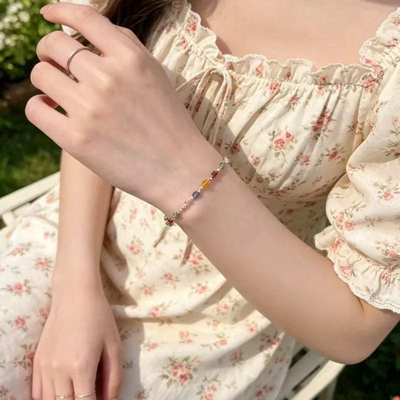 Colorful Charm Beaded Bracelet Bowlift