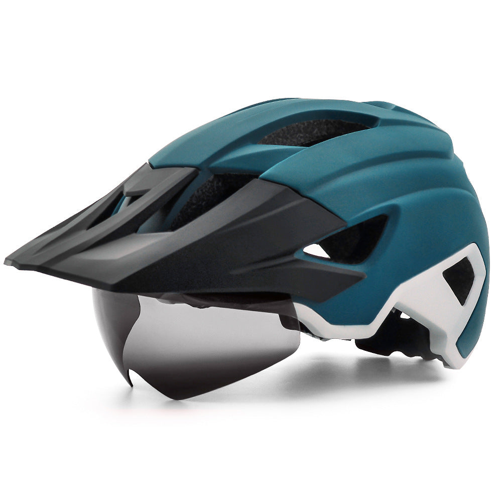 Advanced Mountain Biking Helmet with Integrated Visor Bowlift