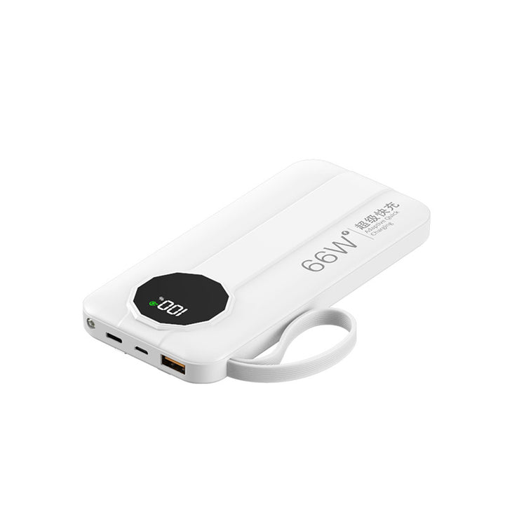 High-performance power bank with digital charging display Bowlift