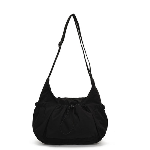 Minimalist Drawstring Hobo Bag