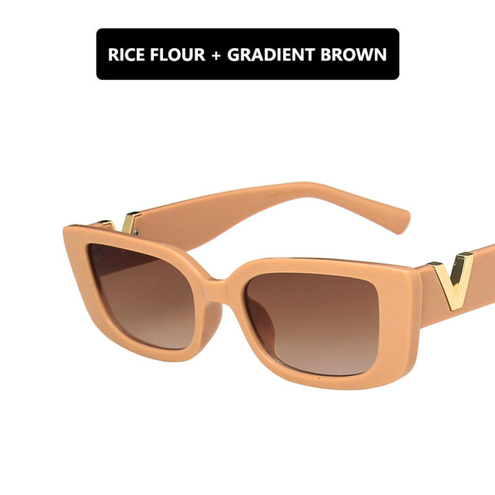 Women's modern cat-eye sunglasses with metallic details Bowlift