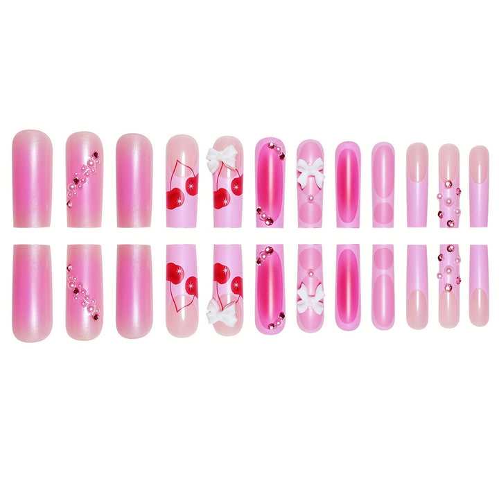 Creative Artistic Press-On Nails Bowlift