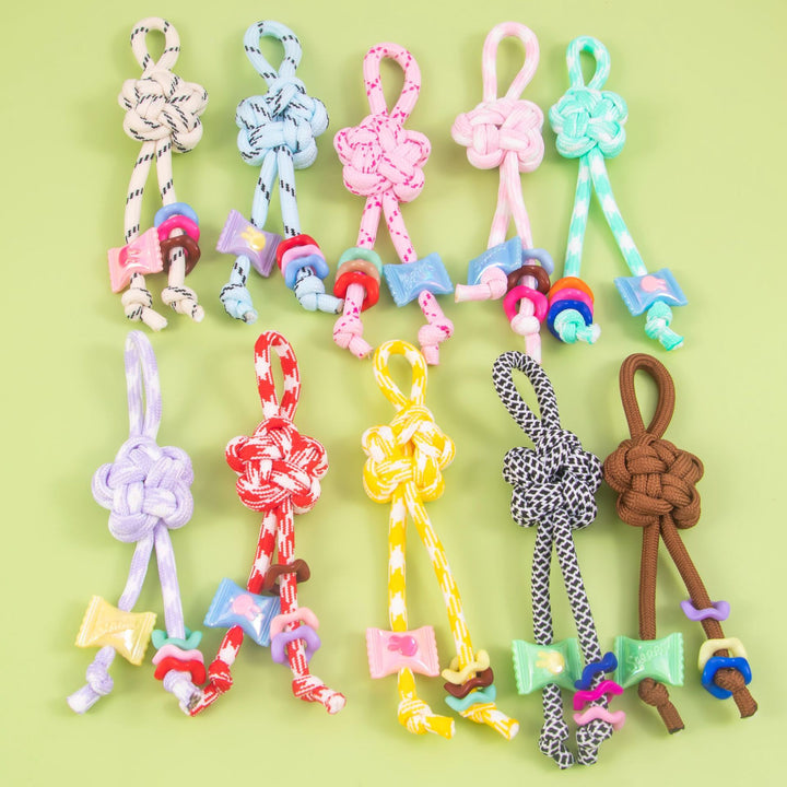 Fun Decorative Paracord Keychain Bowlift