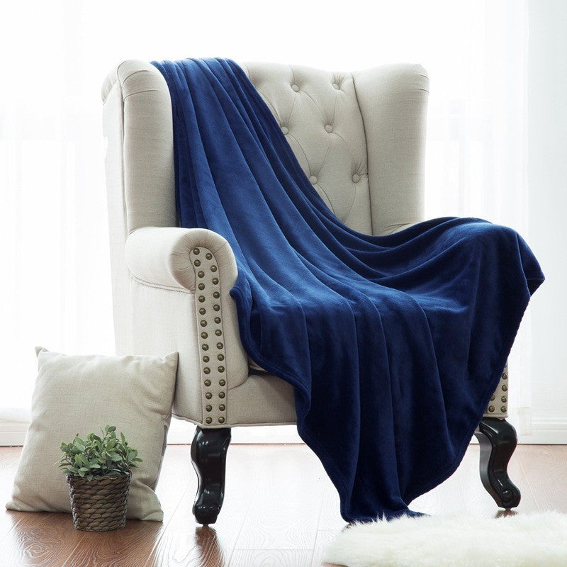 Women luxurious and cozy microfiber blanket Bowlift
