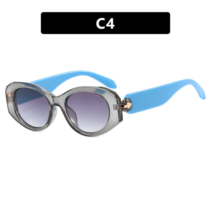 Women extravagant sunglasses in unique tortoiseshell pattern Bowlift