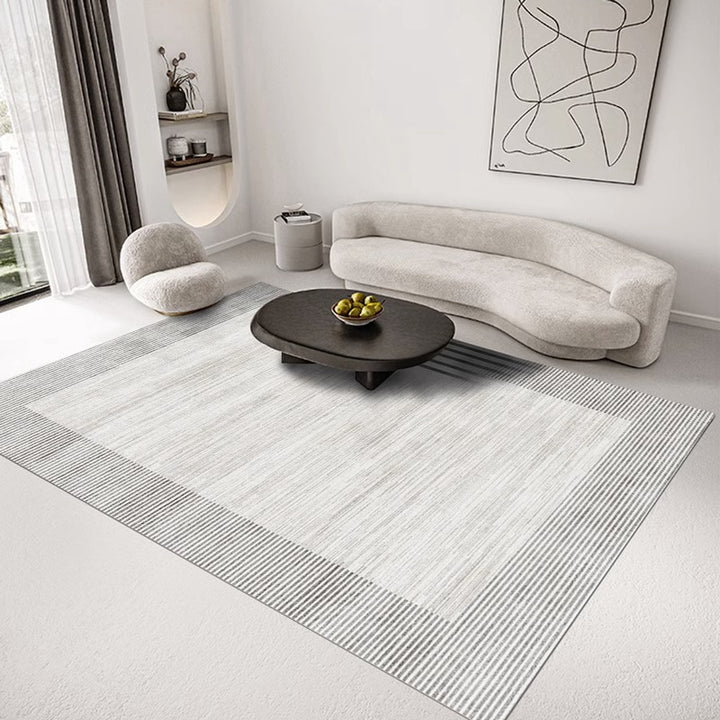 Elegant Floral Pattern Area Rug Bowlift