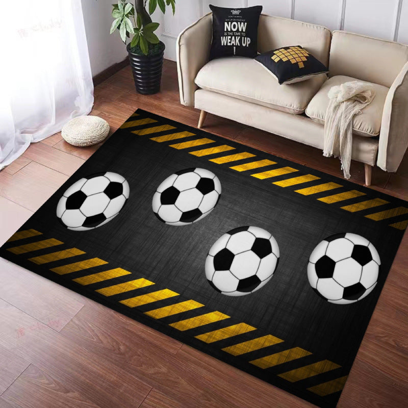 Basketball-Themed Area Rug Bowlift
